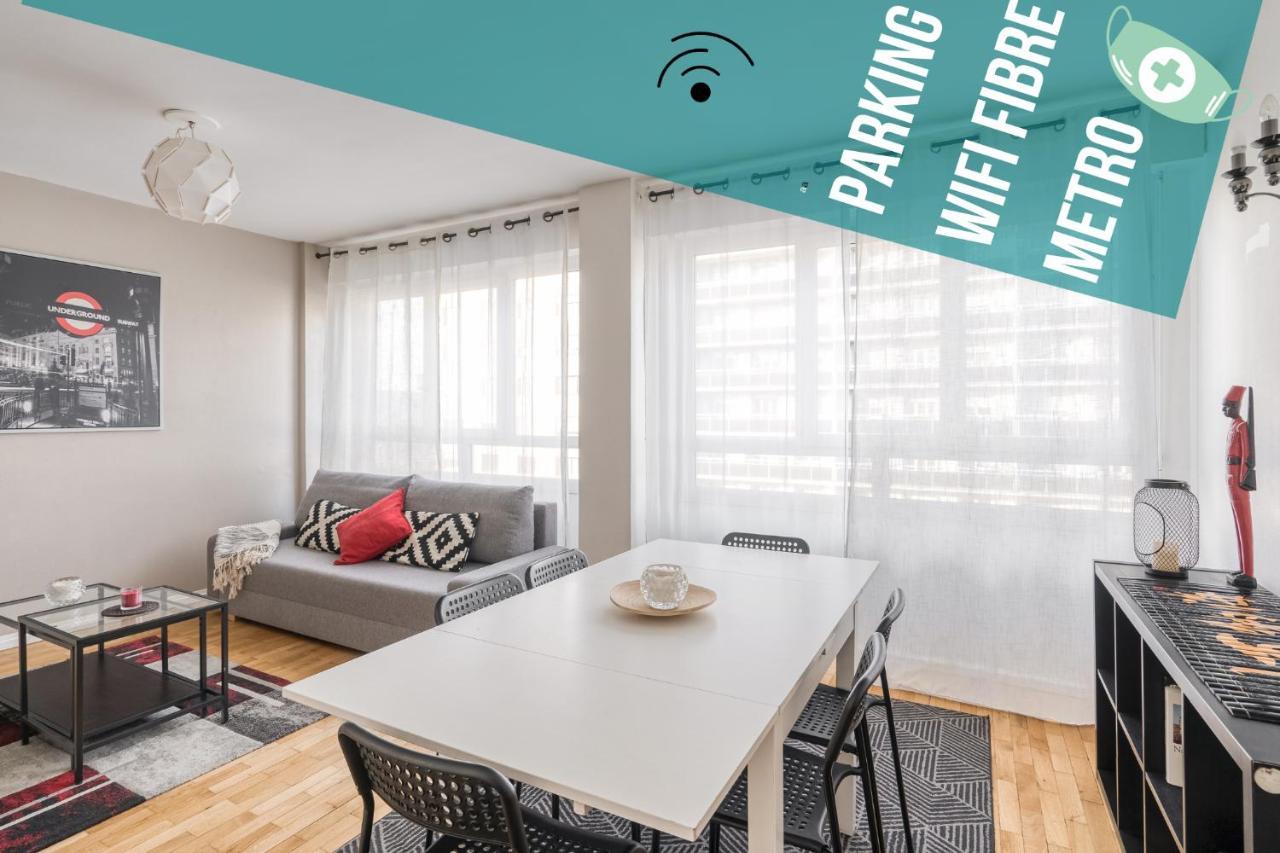 Superbe Apart 2 rooms lumineaux parking Casa Lyon Extérieur photo